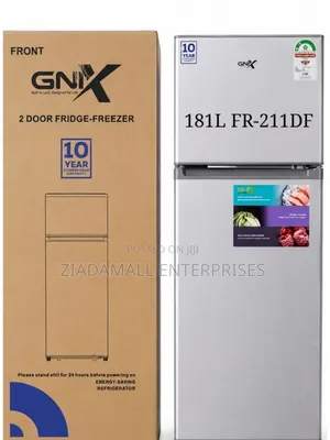 Brand New GNIX FR-211DF 181 Litre Double Door Refrigerator