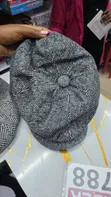 Grey Striped Kangol Hats - 1
