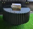 Executive Modern Round Coffee Table - 1