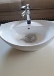 Midan Ceramic Countertop Vessel Wash Basin na Chrome Mixer - 1
