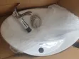 Midan Ceramic Countertop Vessel Wash Basin na Chrome Mixer - 2