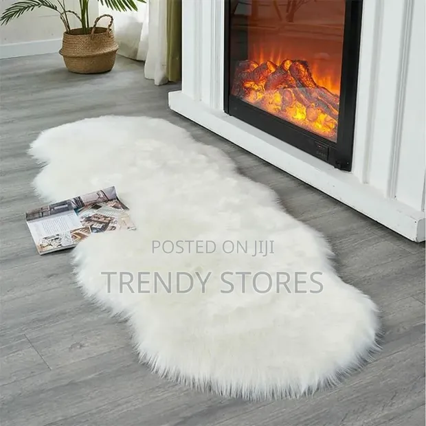 Faux Fur Rug ya Ndani 60x90cm - 1