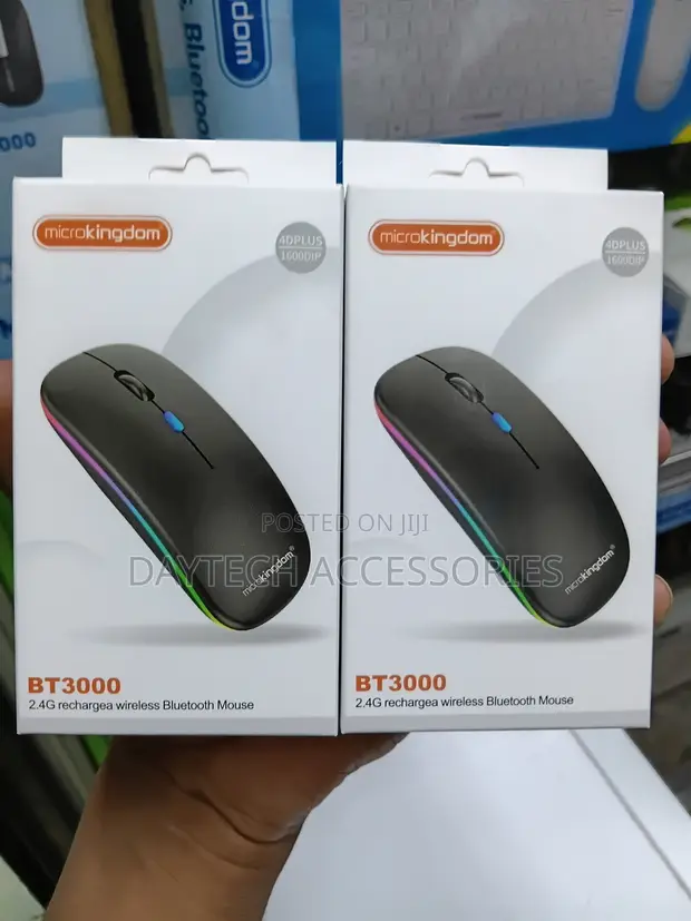 Microkingdom BT3000 Panya Isiyo na Waya ya Bluetooth ya Kuchajiwa 2.4G - 1