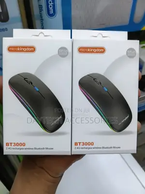 Microkingdom BT3000 Panya Isiyo na Waya ya Bluetooth ya Kuchajiwa 2.4G