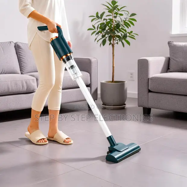 Rechargeable Cordless Vacuum Cleaner with Brush Attachment - 1