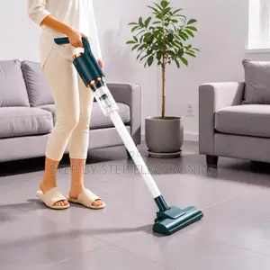 Rechargeable Cordless Vacuum Cleaner with Brush Attachment