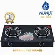 Nunix Cooker ya Vibanio Viwili vya Kioo - 2
