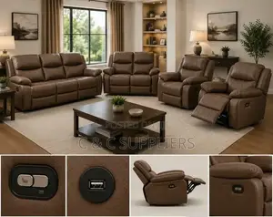 7-Seater Rocking Recliner Sofa Set