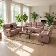 7-Seater Rocking Recliner Sofa Set - 4