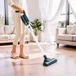 Rechargeable Cordless Vacuum Cleaner with Fine Dust Filtration - 2