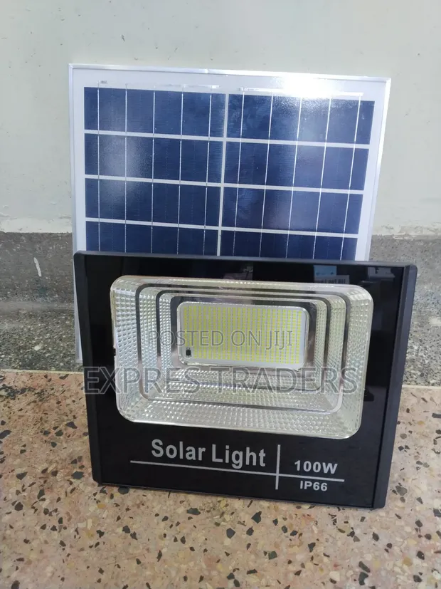 100W Outdoor Solar Flood Lights - 1