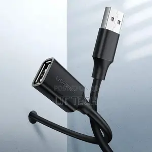 UGREEN 1.5m USB 2.0 Extension Cable (A Male to Female) Black