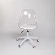 Clear Swivel Recliner Dining Chairs - 5