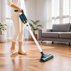 Rechargeable Cordless Vacuum Cleaner - Powerful Motor, Low Noise