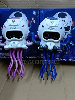 Kids Dancing Octopus Toy with Light & Music
