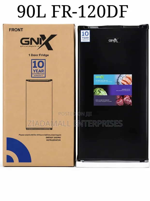Brand New 90 Litres GNIX FR-120DF Single Door Refrigerator - 1