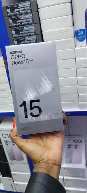 Oppo Reno15 5G 512GB Mpya Nyeusi