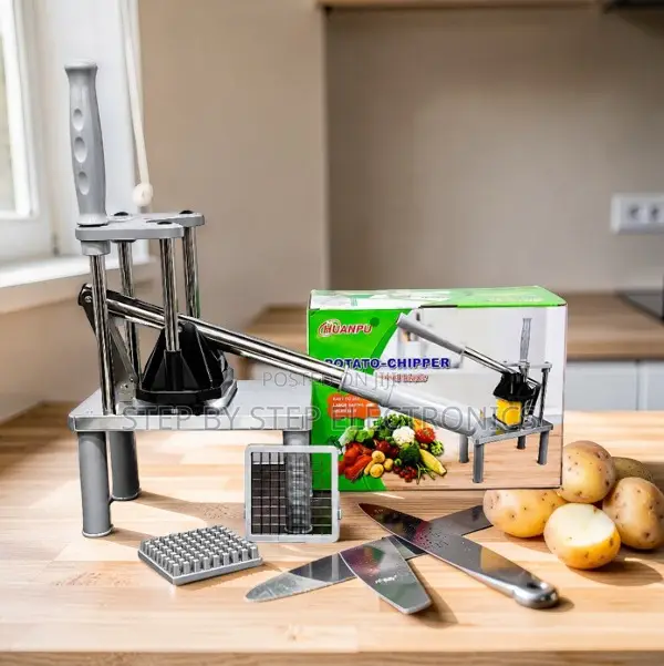 Professional Stainless Steel French Fries Cutter - 1