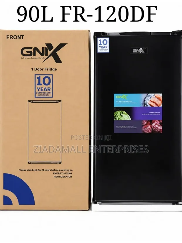 90 Litres GNIX FR-120DF Single Door Refrigerator - 1