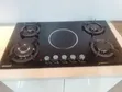 Bolesi Hob 4 Gas Burners + 1 Infrared Electric, Gas Sensor, Wok Burner - 2