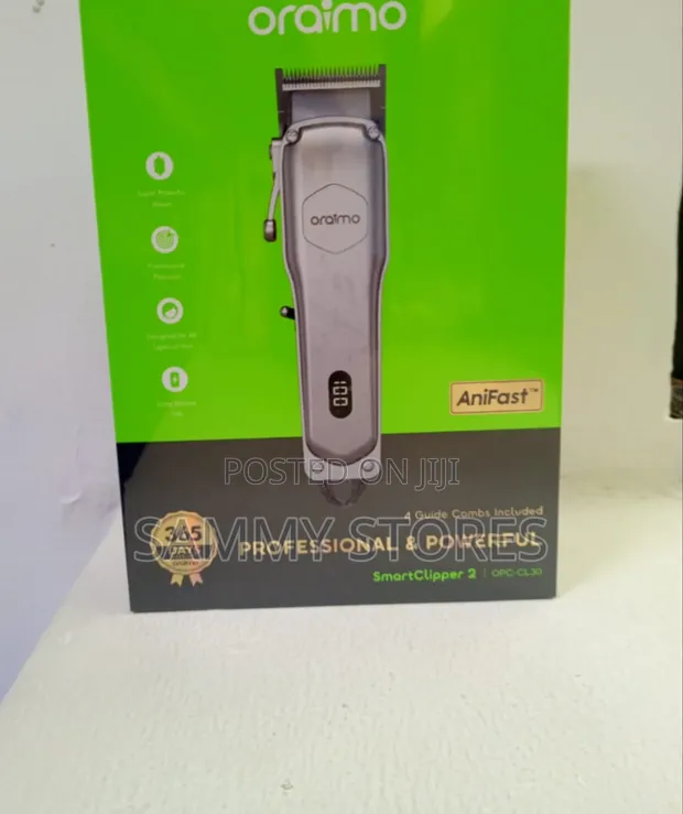 Oraimo Professional Cordless Hair Clipper with LED Display - 1