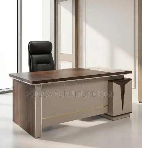 1800mm L-Shaped Manager's Office Desk - 1