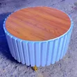 Modern Executive Round Coffee Table - Brand New - 2