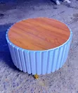 Elegant Round Coffee Table - Contemporary Luxury - 2