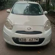 Nissan March 2014 White - 1