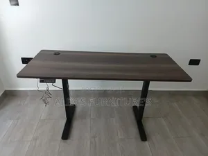 Height Adjustable Desk with Socket Connection
