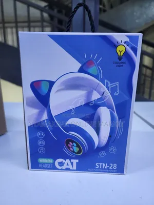 Cat Ear Headphones for Ladies & Kids