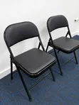 Modernspace Office Event Folding Chairs (Black) - 1