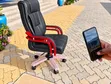 Ergonomic Swivel Leather Office Chair - 1