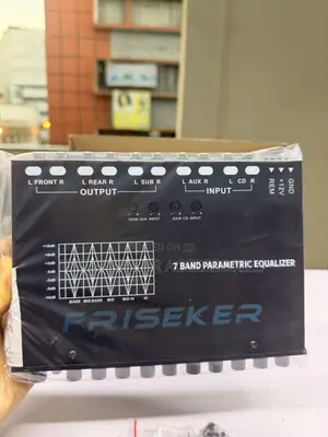 Friseker EQ-F718 PRO 7-Band Car Audio Equalizer