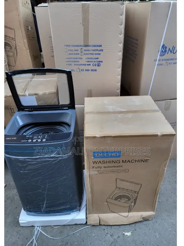 Decho 8Kg Top Load Fully Automated Washing Machine - 1