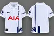 Tottenham Hotspur White Polo Shirt - Quality Football Jersey - 3