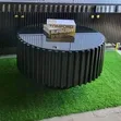 Executive Round Marble Top Coffee Table - 3