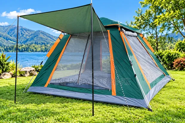 Portable Outdoor Camping Tent (5-8 People) - 1
