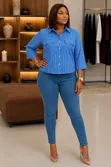 Zara Poplin Shirt - Wanawake - 2