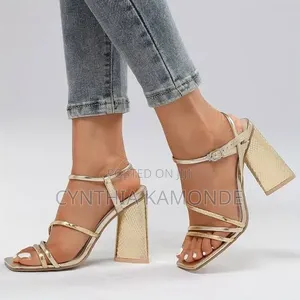 Strappy Block Heel Sandals