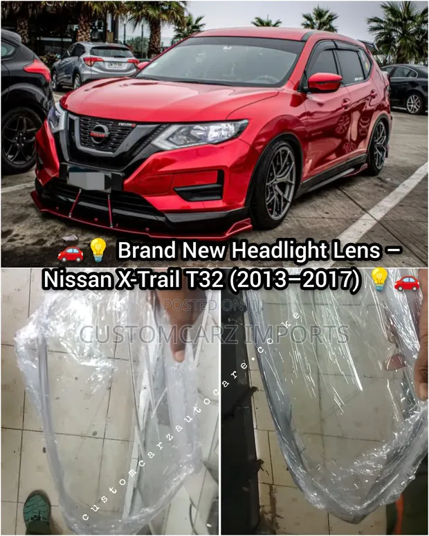 Headlight Lens for Nissan X-Trail T32 (2013-2017) - 1