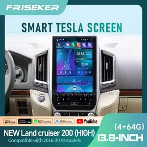 FRISEKER 13.8" Skrini ya Android ya Tesla-Style kwa Toyota Land Cruiser 200 (2016-2019)