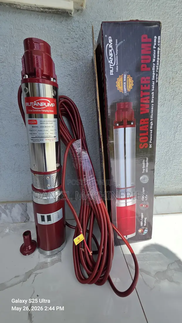Rutan Pump Halisi 50m Head, 400W - 1