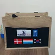 A3 Sisal Finish Jute Bags - 1