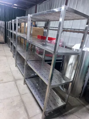 Stainless Steel Shelving Unit / Industrial Storage Rack