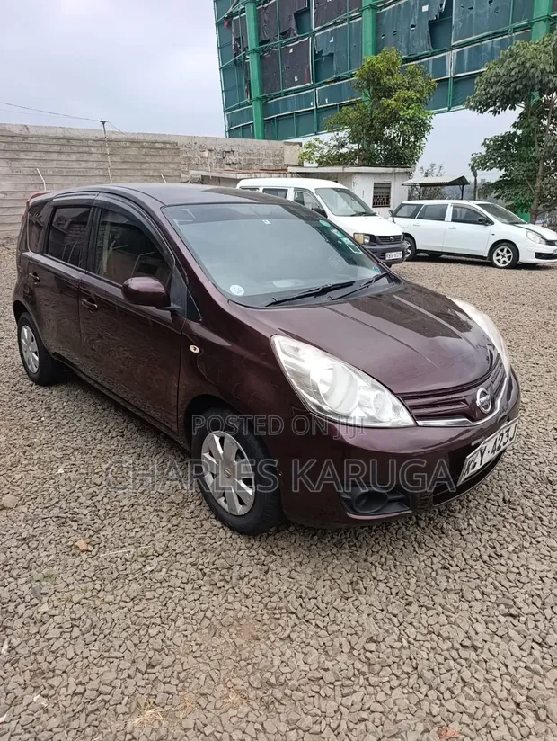 Nissan Note 2012 Maroon - 1