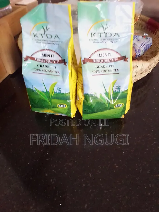 Mt. Kenya Region Tea Leaves - Green, Purple, Lemon & Ginger - 1