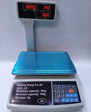 Kaifeng ACS-L5 Digital Price-Computing Weighing Scale (30kg)