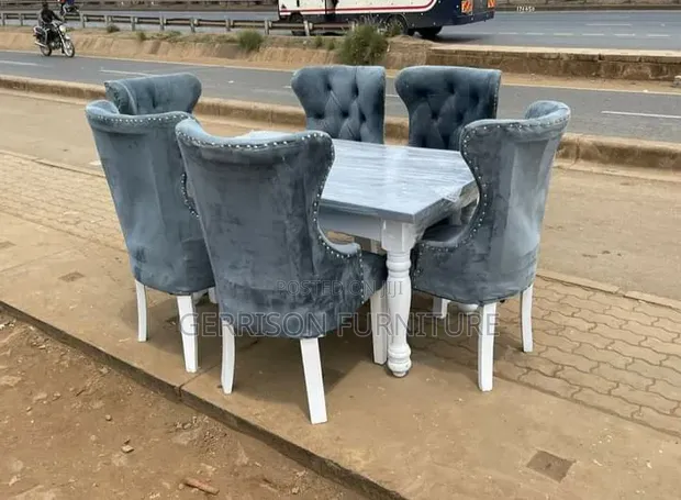 Set ya Kula ya Kifahari ya Kina 6 ya Velvet Nyeusi - 1