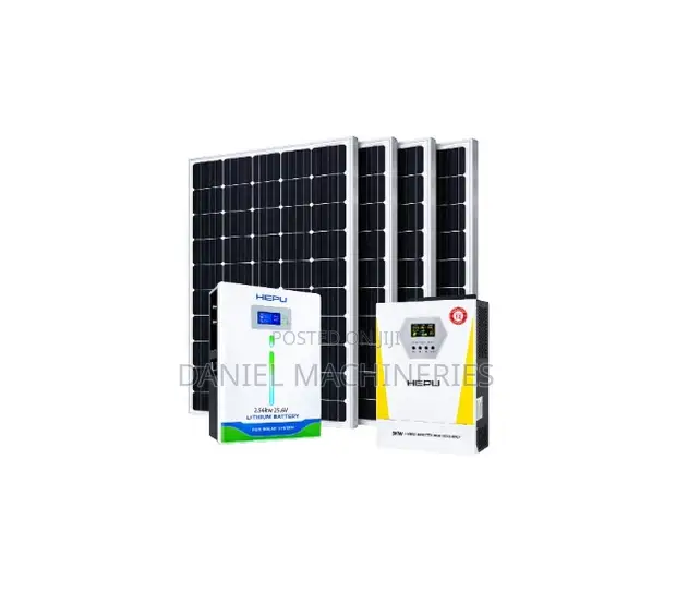 Lithium 2.56kW 3kVA Solar System Kit - 1